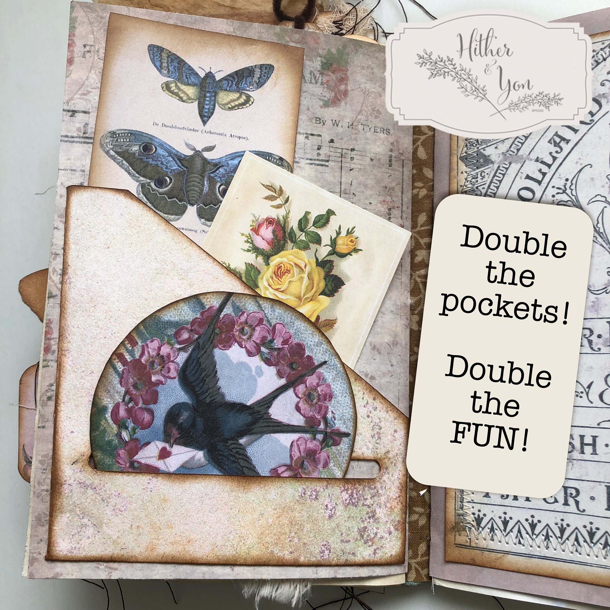 Corner Pockets for Junk Journals (6) - Hither and Yon Studio